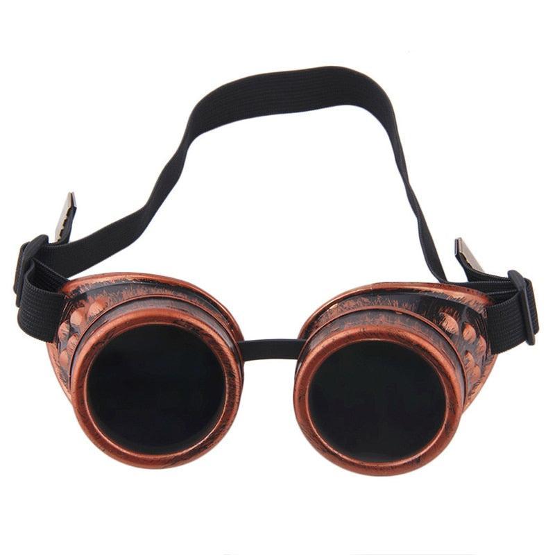Lunettes de Soleil Rondes - Steampunk Style-Passion Steampunk