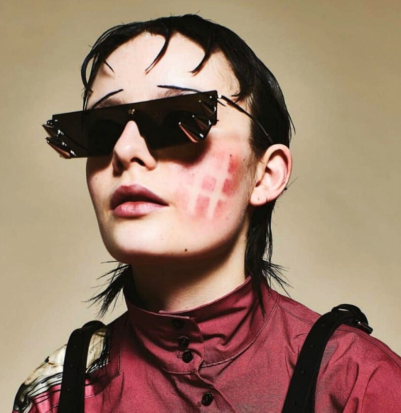 Lunettes Steam Punk - Silver Spike-Passion Steampunk