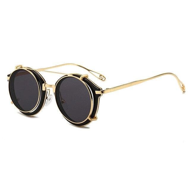 Lunettes Rondes Homme - Lennon-Passion Steampunk
