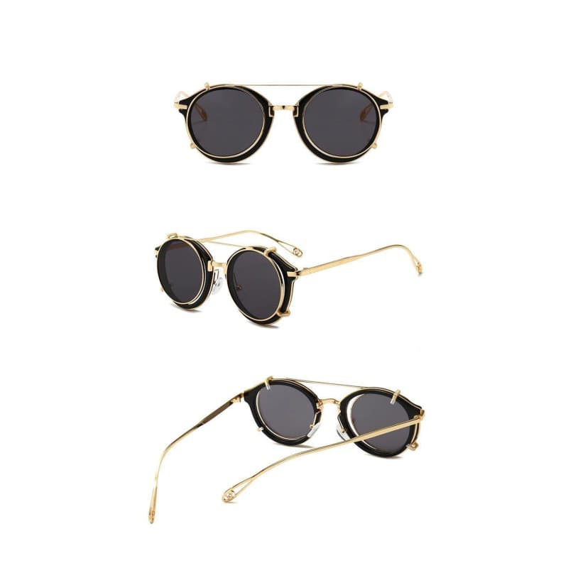 Lunettes Rondes Homme - Lennon-Passion Steampunk