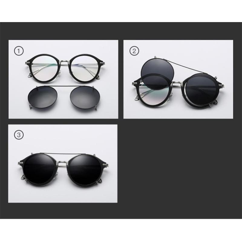 Lunettes Rondes Homme - Lennon-Passion Steampunk