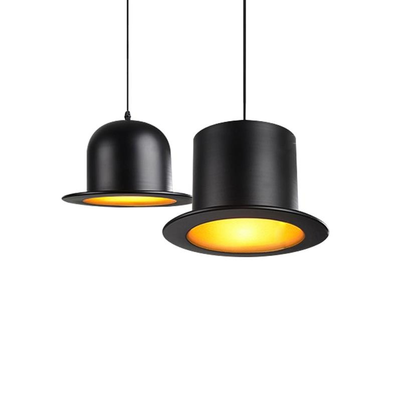 Lustre Forme Chapeau Suspendu - Haut de Forme-Passion Steampunk