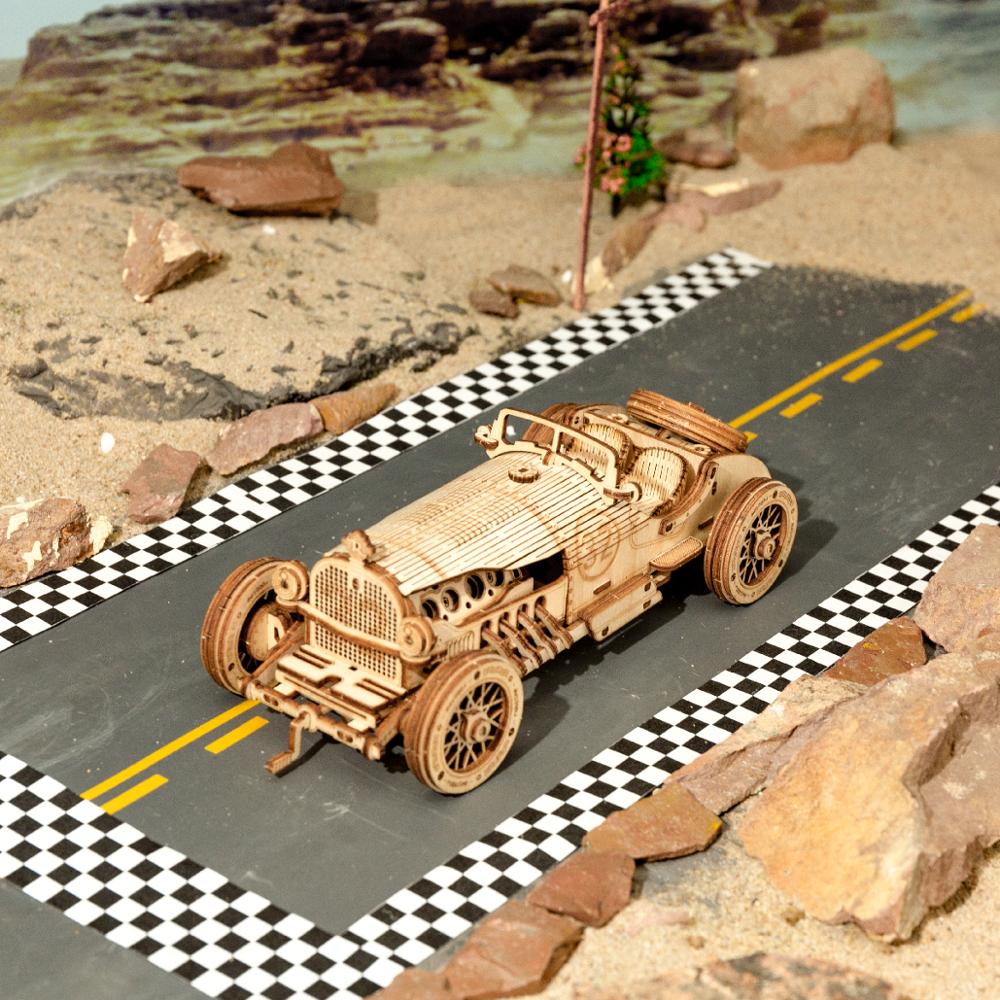 Maquette en Bois - Voiture DIY-Passion Steampunk