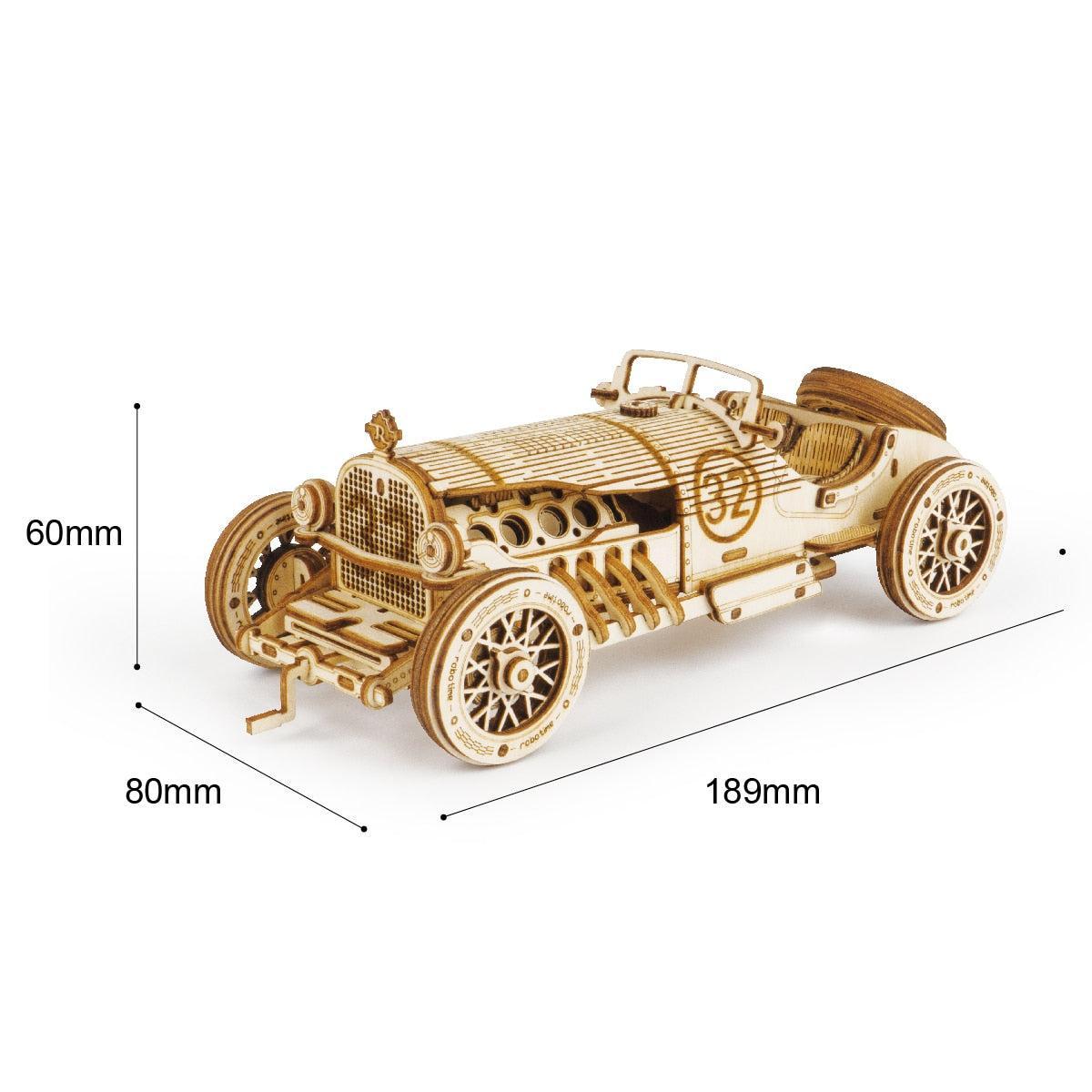 Maquette en Bois - Voiture DIY-Passion Steampunk