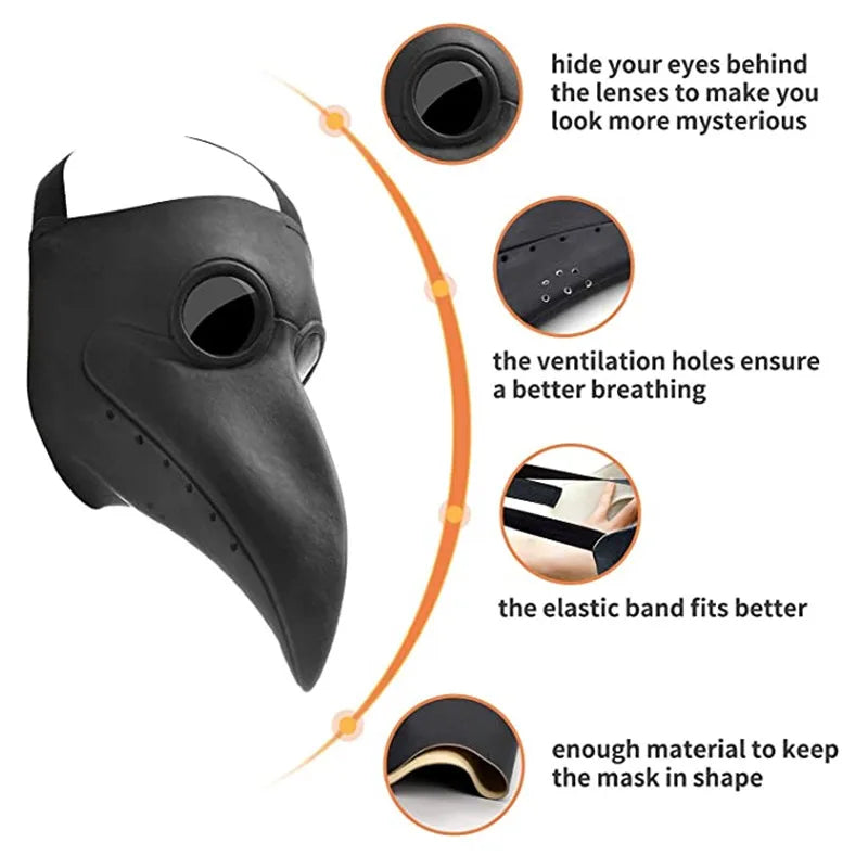 Masque Peste et rivets-Passion Steampunk