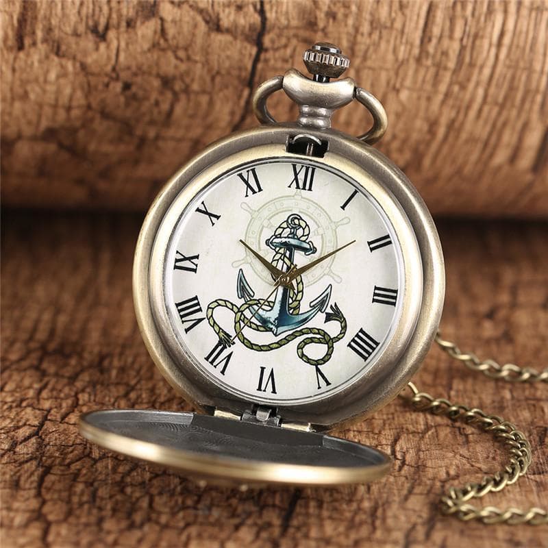 Montre Ancre a Gousset - Innsmouth-Passion Steampunk