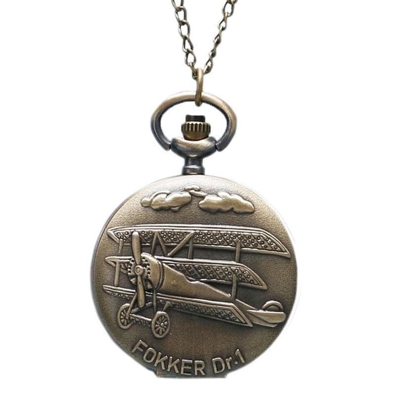 Montre Avion a Gousset - Fokker Dr1-Passion Steampunk
