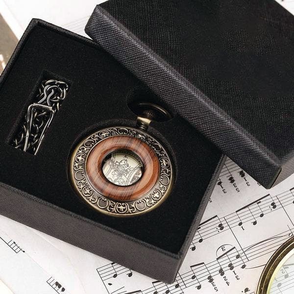 Montre a Gousset Bois - Corsaire Steampunk-Passion Steampunk