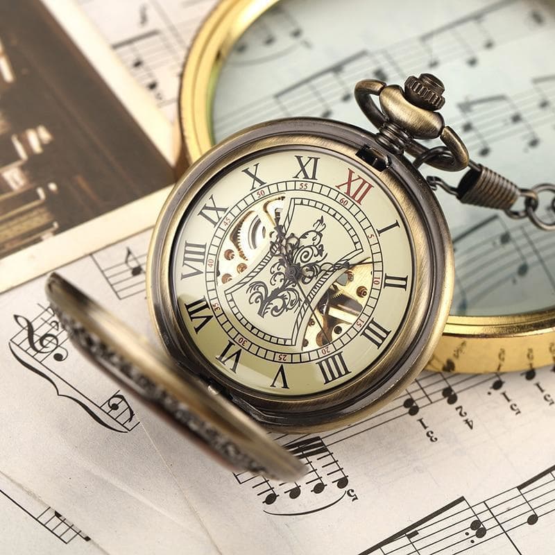 Montre a Gousset Bois - Corsaire Steampunk-Passion Steampunk