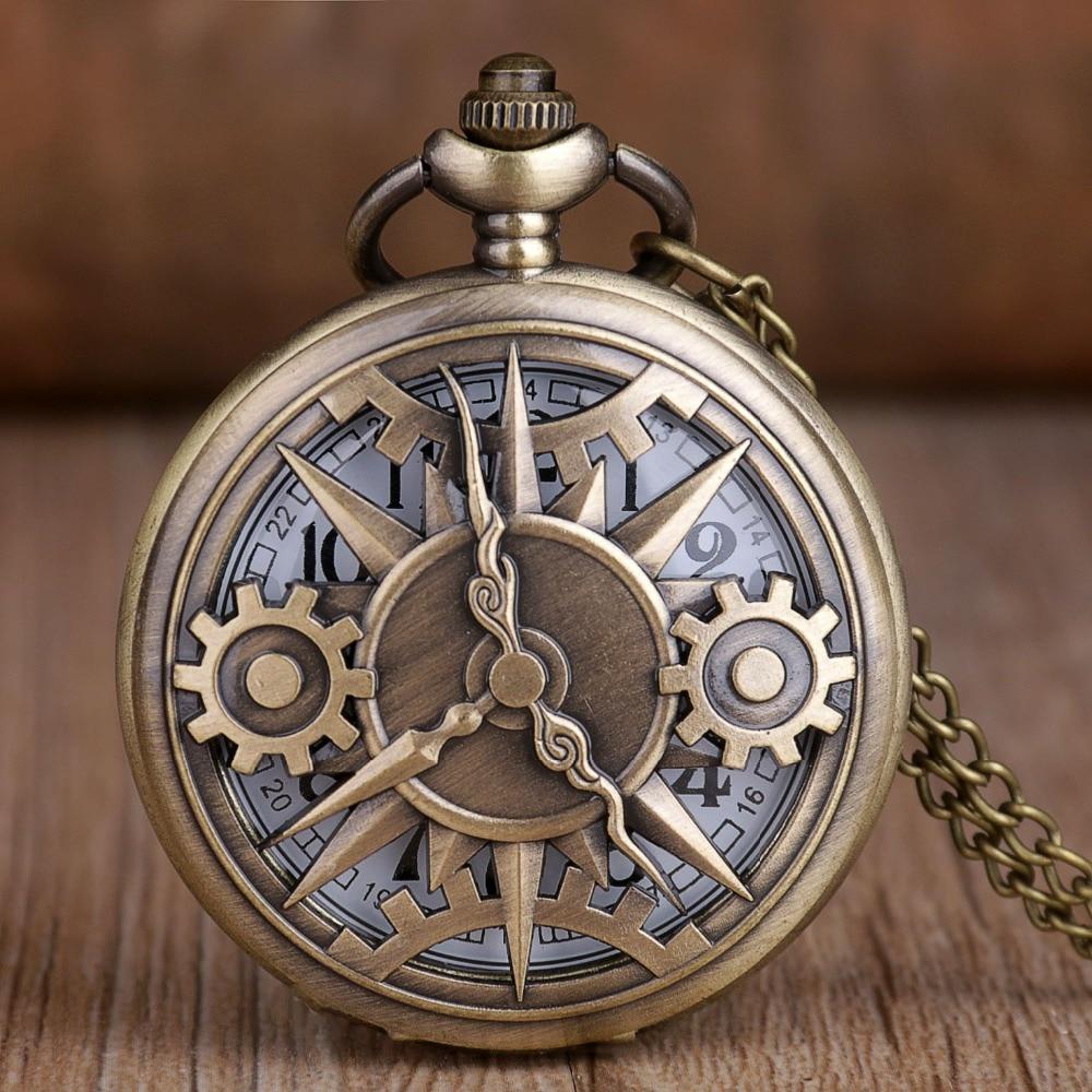 Montre a Gousset Engrenage - Engrenages Creux-Passion Steampunk