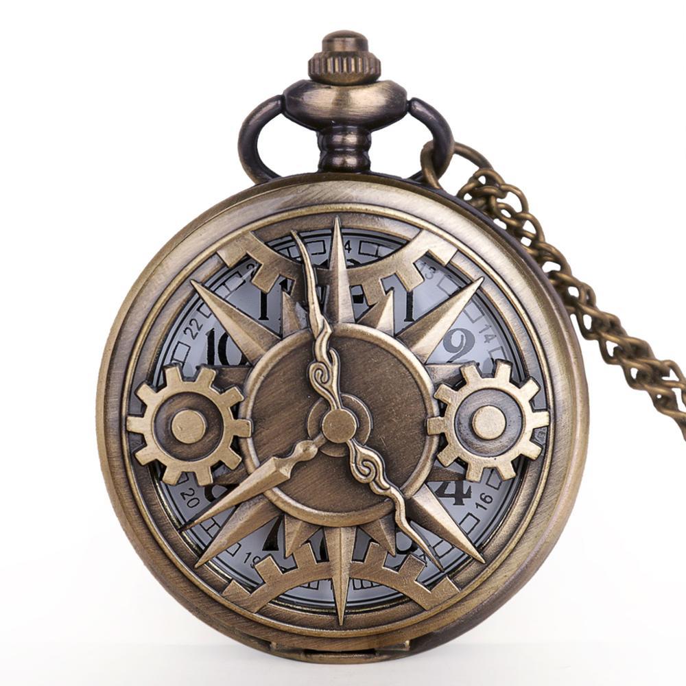 Montre a Gousset Engrenage - Engrenages Creux-Passion Steampunk