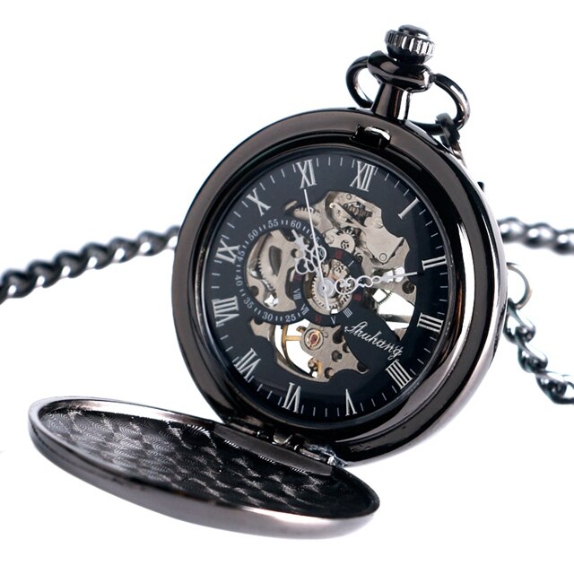 Montre à Gousset Squelette - American Skeleton-Passion Steampunk
