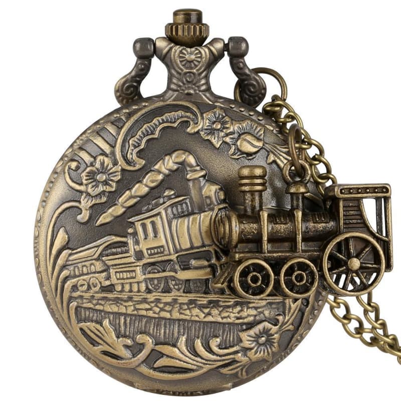 Montre a Gousset - Train à Vapeur-Passion Steampunk