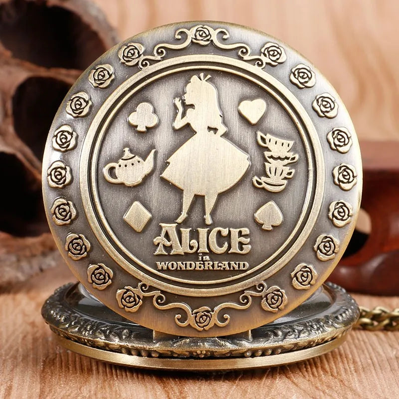 Montre Alice au Pays des Merveilles - Alice in Wonderland-Passion Steampunk