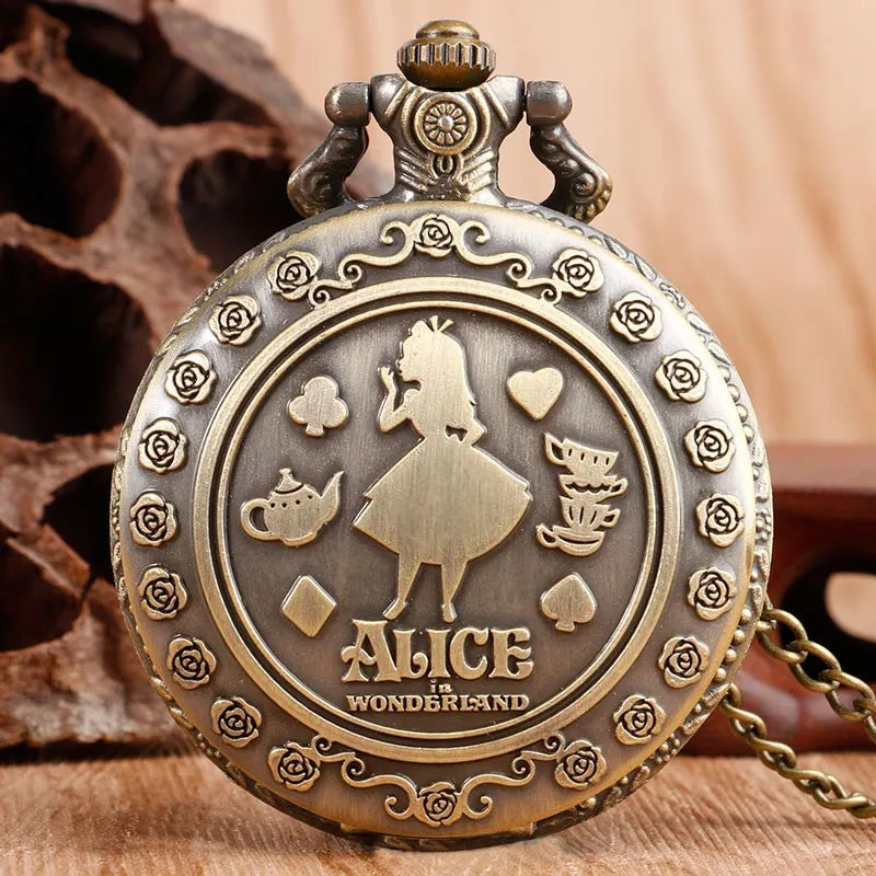 Montre Alice au Pays des Merveilles - Alice in Wonderland-Passion Steampunk