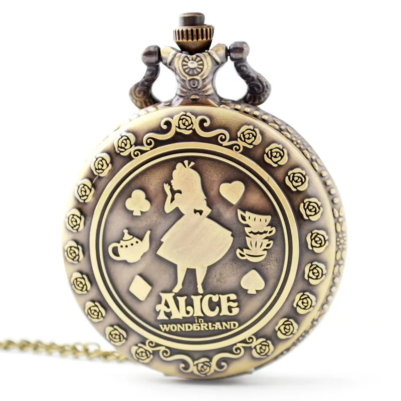 Montre Alice au Pays des Merveilles - Alice in Wonderland-Passion Steampunk