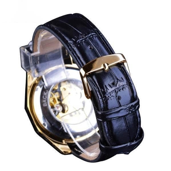 Montre Bracelet Automatique Squelette - Alpha-Passion Steampunk