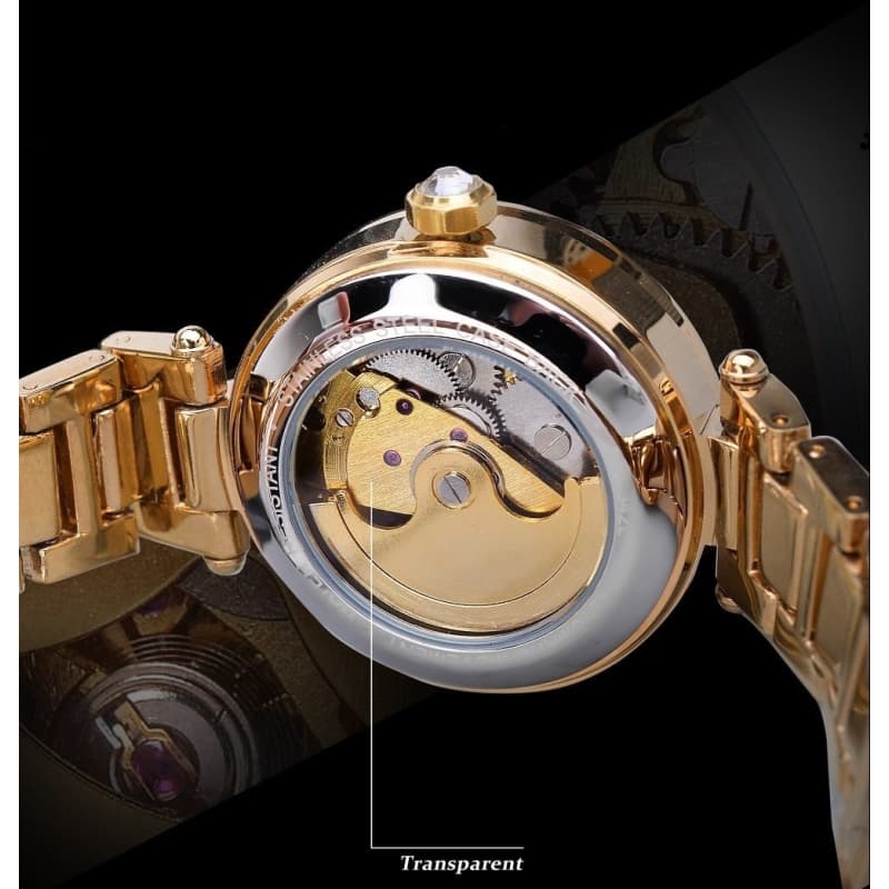 Montre Squelette - Fleur Steampunk-Passion Steampunk
