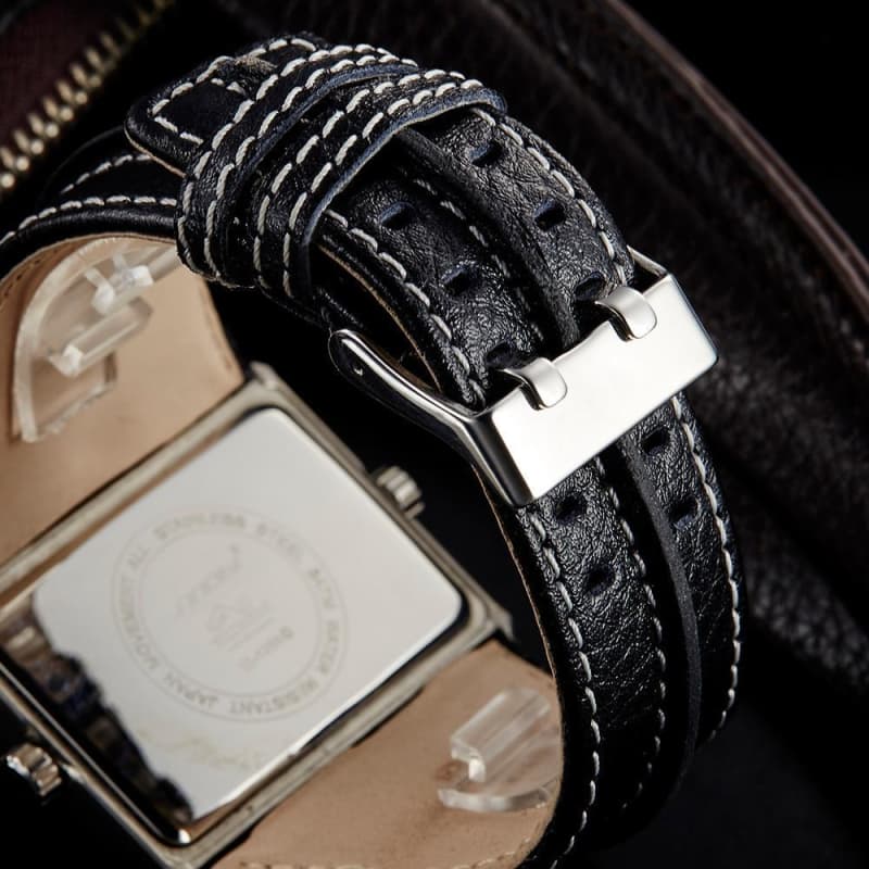 Montre Bracelet Cuir Homme - DieselPunk-Passion Steampunk