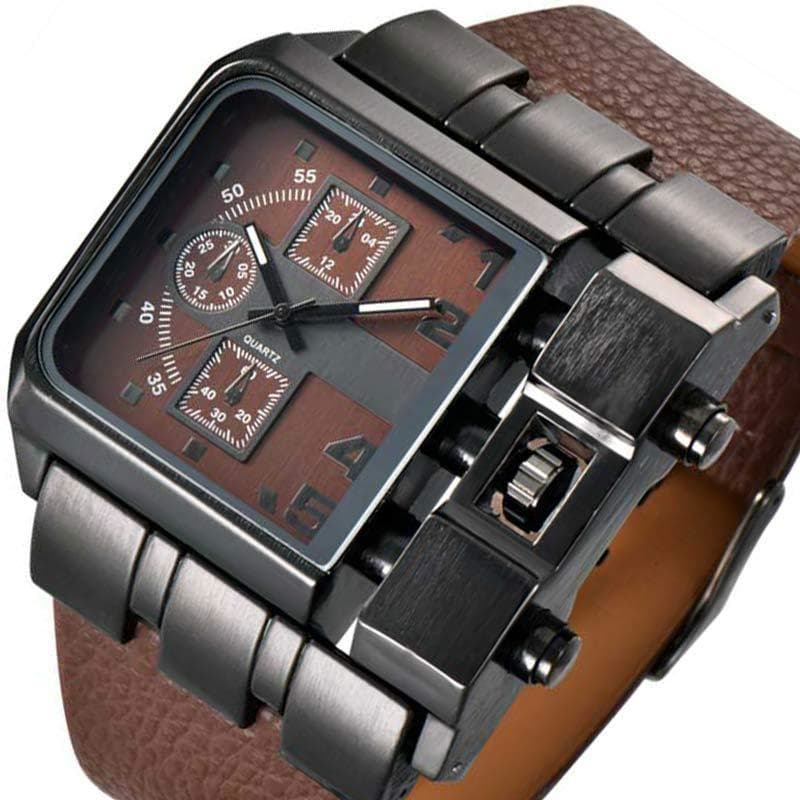 Montre Cadran Carré - Steampunk Style-Passion Steampunk