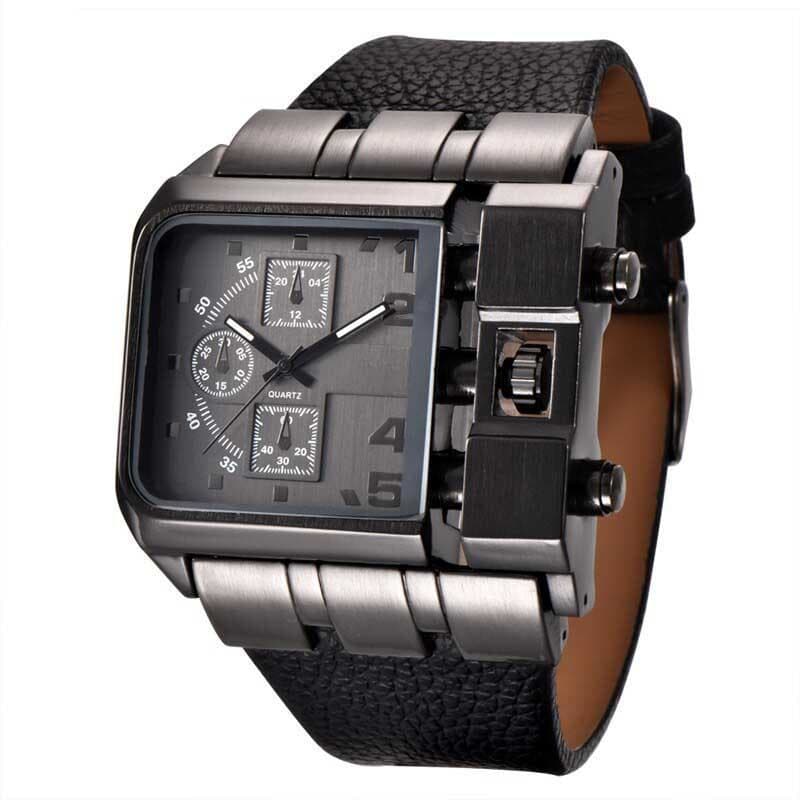 Montre Cadran Carré - Steampunk Style-Passion Steampunk