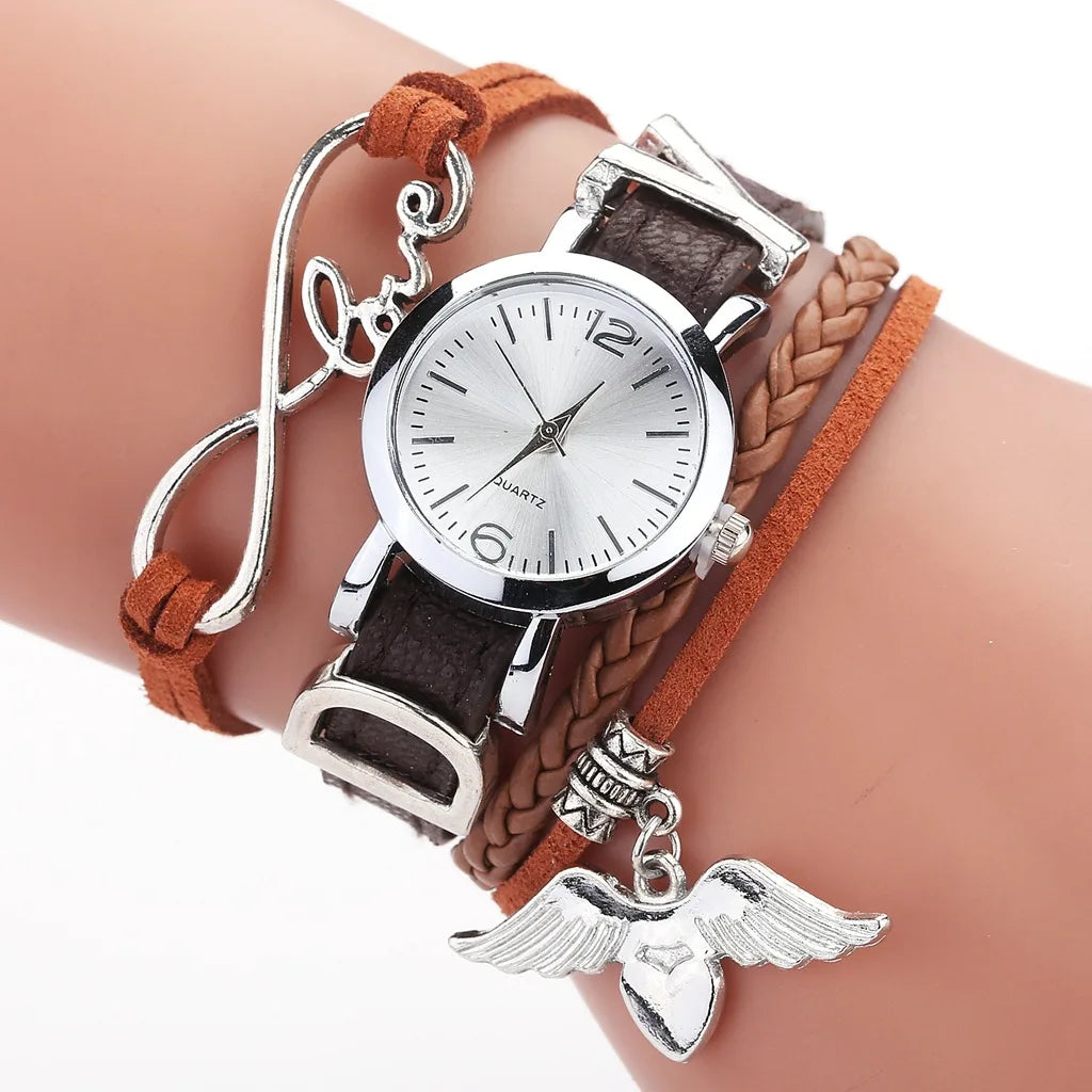 Montre Femme Fantaisie Bracelet Cuir - Dreampunk-Passion Steampunk