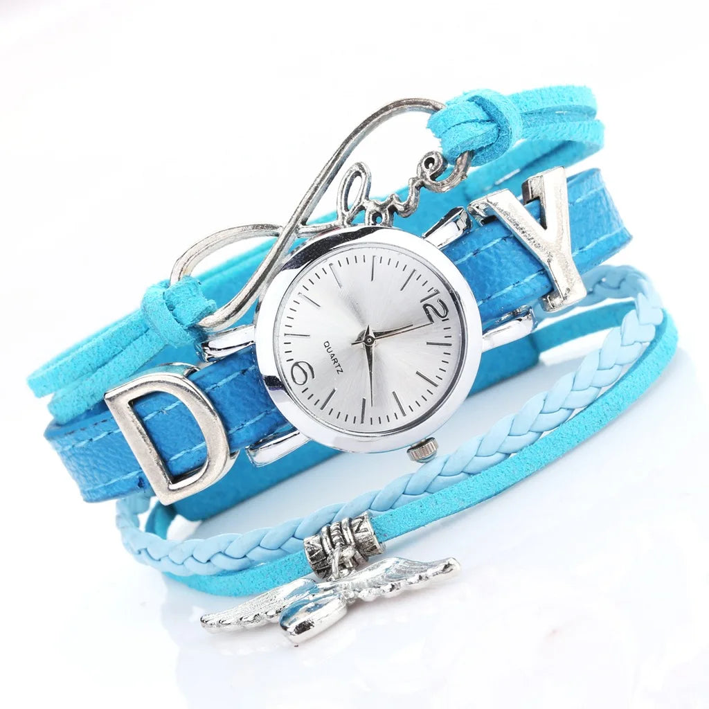 Montre Femme Fantaisie Bracelet Cuir - Dreampunk-Passion Steampunk