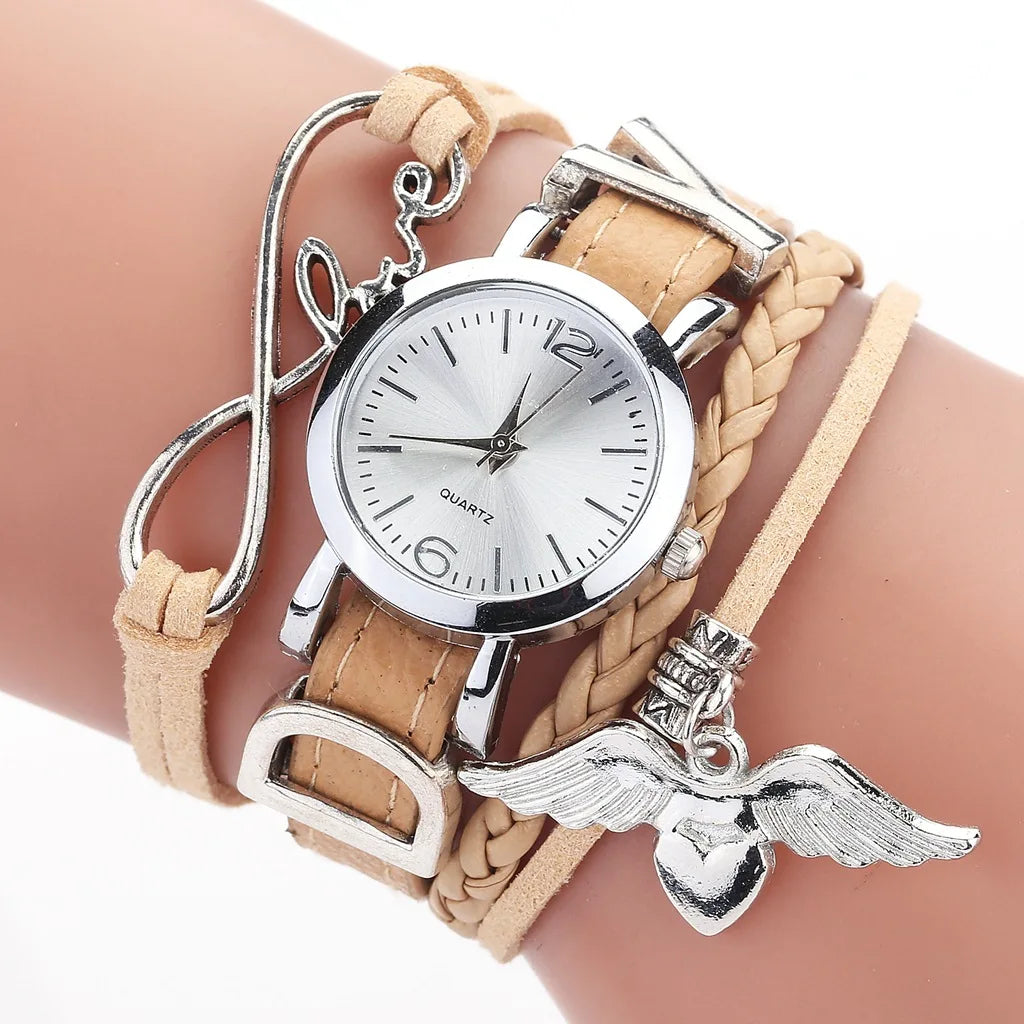 Montre Femme Fantaisie Bracelet Cuir - Dreampunk-Passion Steampunk