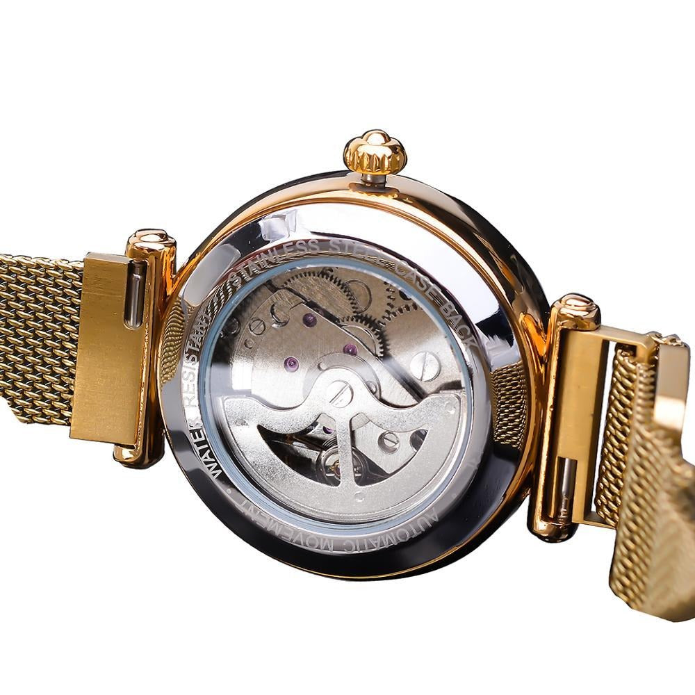 Montre Squelette - Fleur Mécanique-Passion Steampunk