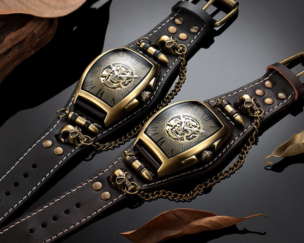 Montre Gothique Homme - Méphistophélès-Passion Steampunk
