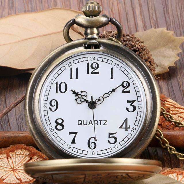 Montre de Poche Quartz - Allan Kardec-Passion Steampunk