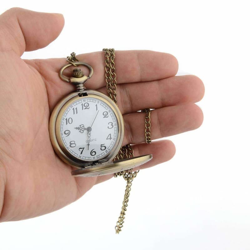 Montre de Poche Quartz - Allan Kardec-Passion Steampunk