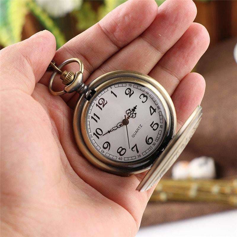 Montre de Poche Quartz - Allan Kardec-Passion Steampunk