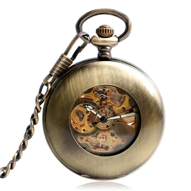 Montre Cuivre Homme a Gousset - Dorian Gray-Passion Steampunk