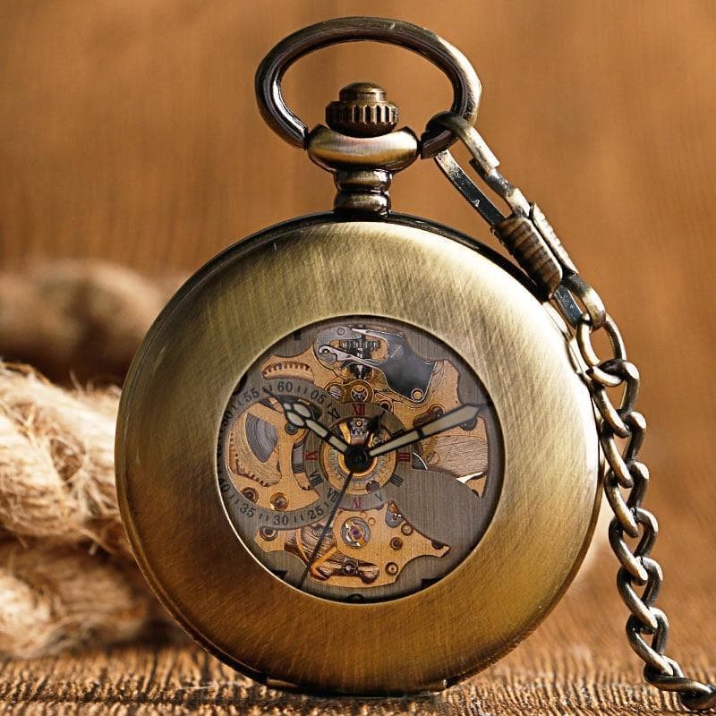 Montre Cuivre Homme a Gousset - Dorian Gray-Passion Steampunk
