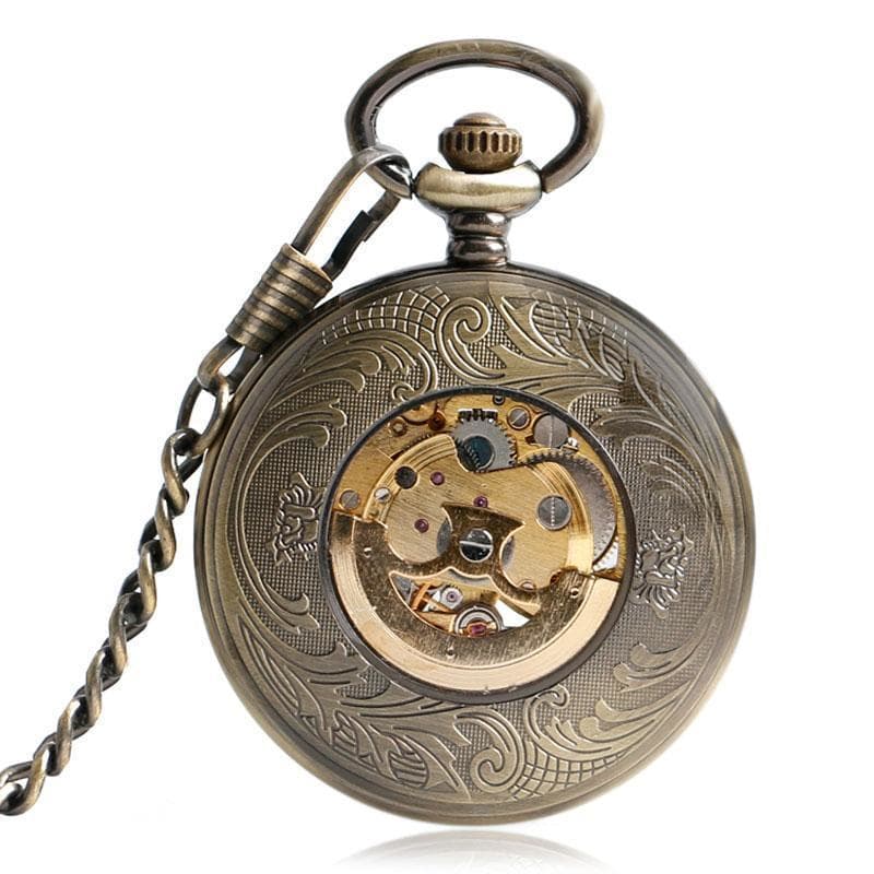 Montre Cuivre Homme a Gousset - Dorian Gray-Passion Steampunk