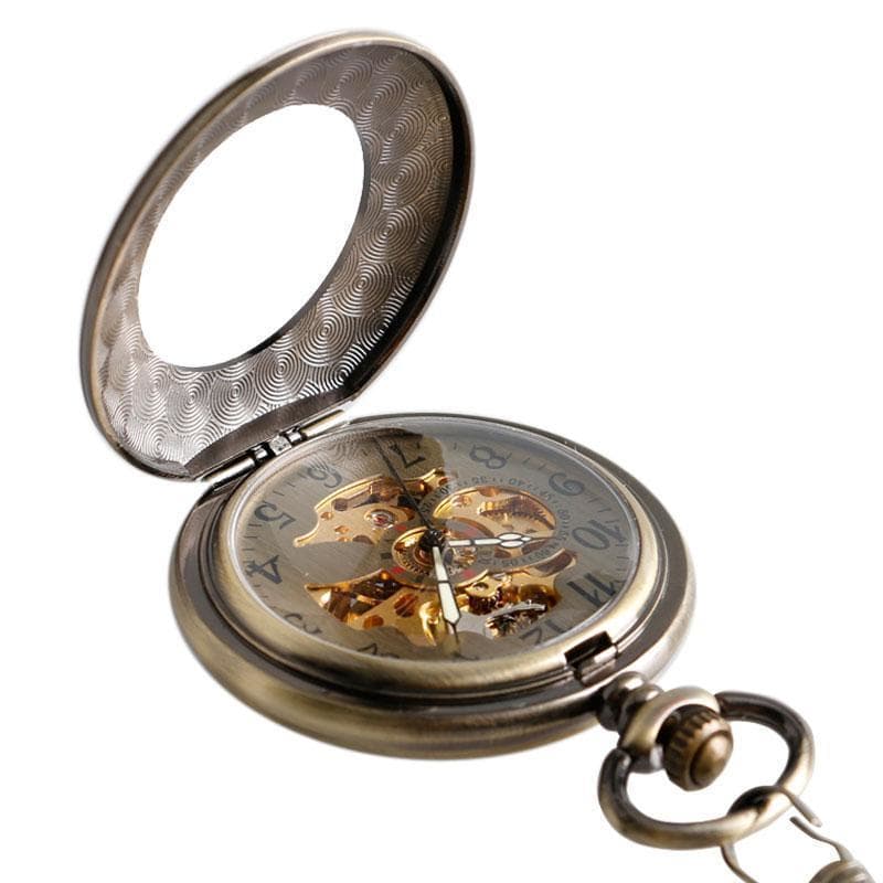 Montre Cuivre Homme a Gousset - Dorian Gray-Passion Steampunk