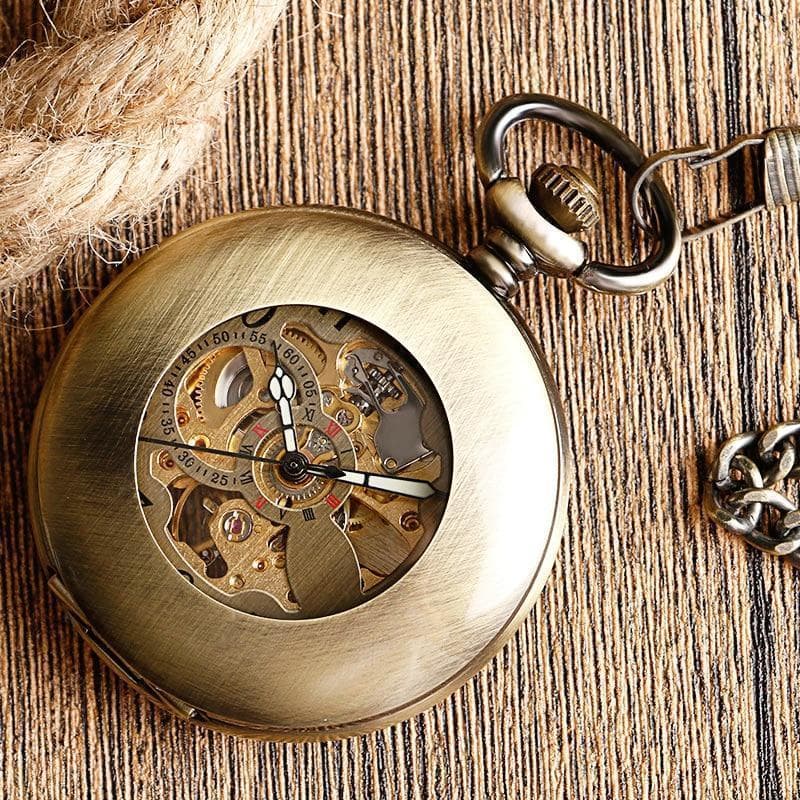 Montre Cuivre Homme a Gousset - Dorian Gray-Passion Steampunk