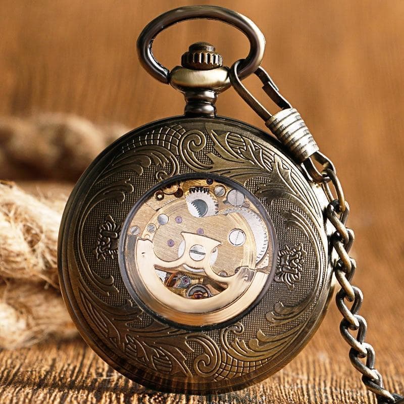 Montre Cuivre Homme a Gousset - Dorian Gray-Passion Steampunk
