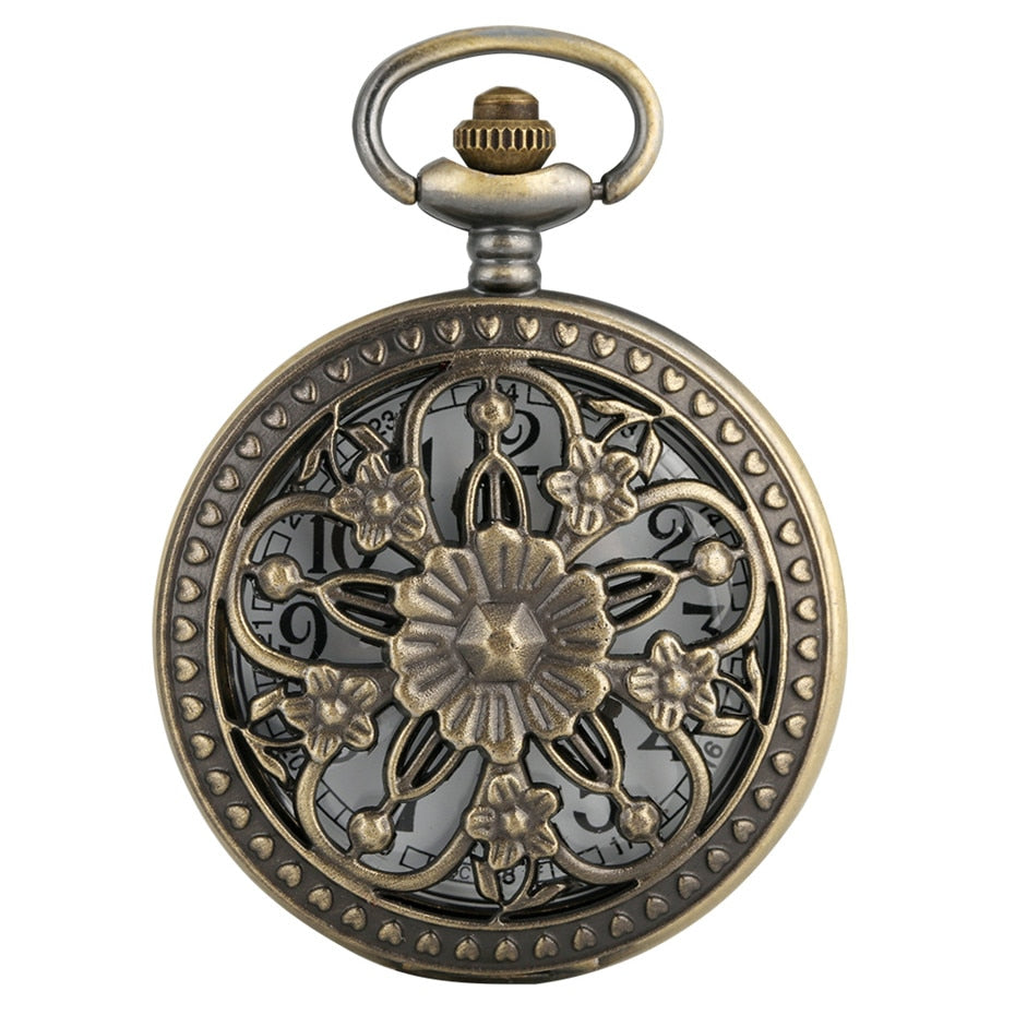 Montre Gousset Femme Ancienne - Grandiflora-Passion Steampunk