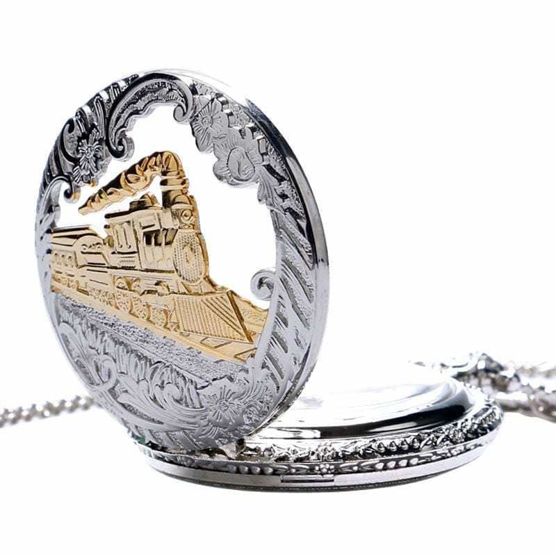 Montre Locomotive a gousset - Foreman-Passion Steampunk