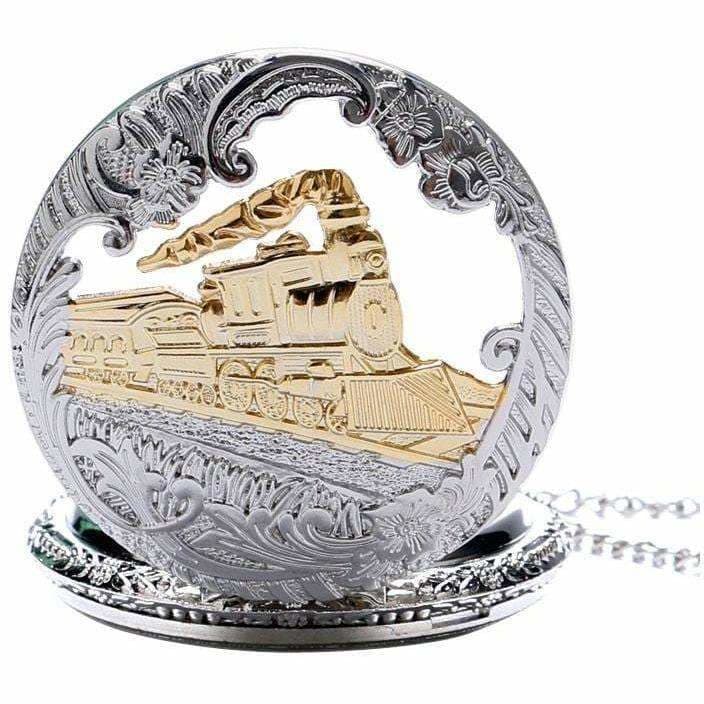 Montre Locomotive a gousset - Foreman-Passion Steampunk