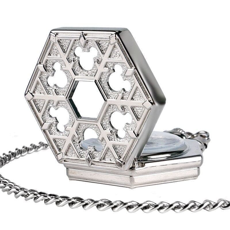 Montre Hexagonale a Gousset - Ermitage-Passion Steampunk