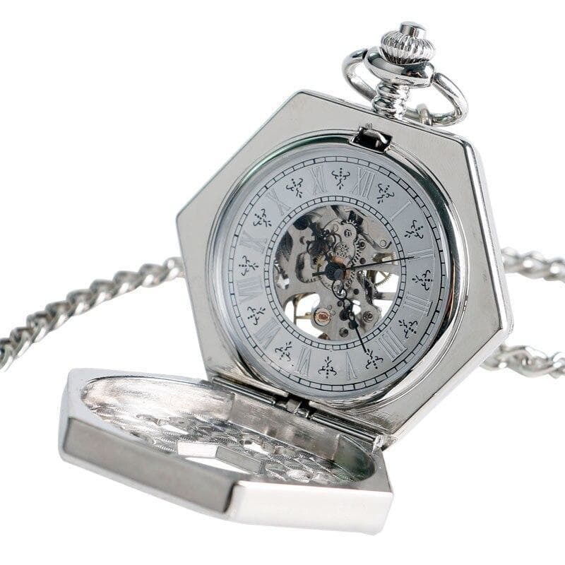 Montre Hexagonale a Gousset - Ermitage-Passion Steampunk
