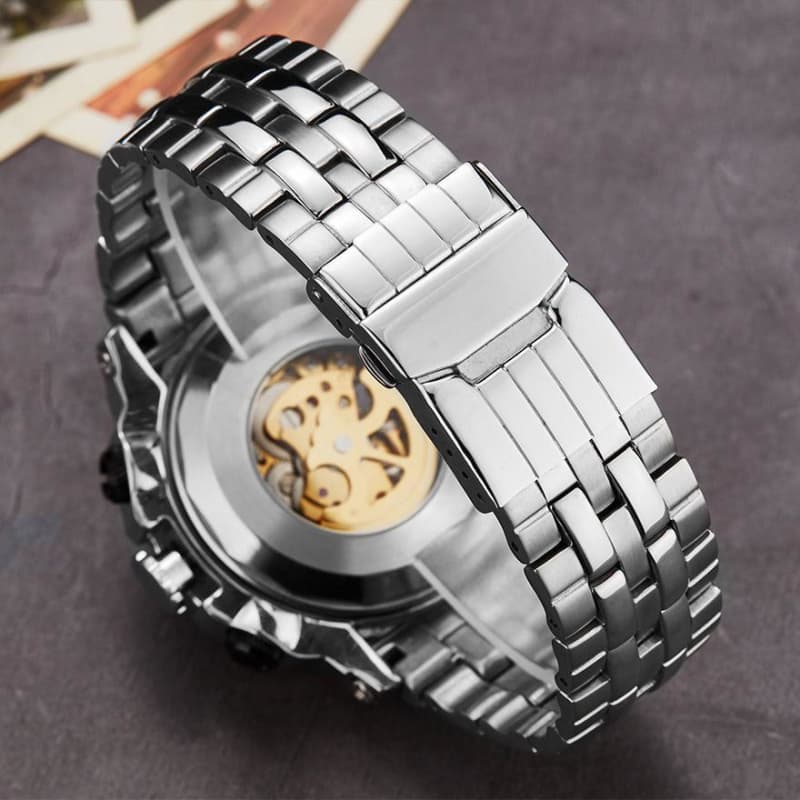Montre Homme Automatique Squelette - Staline-Passion Steampunk