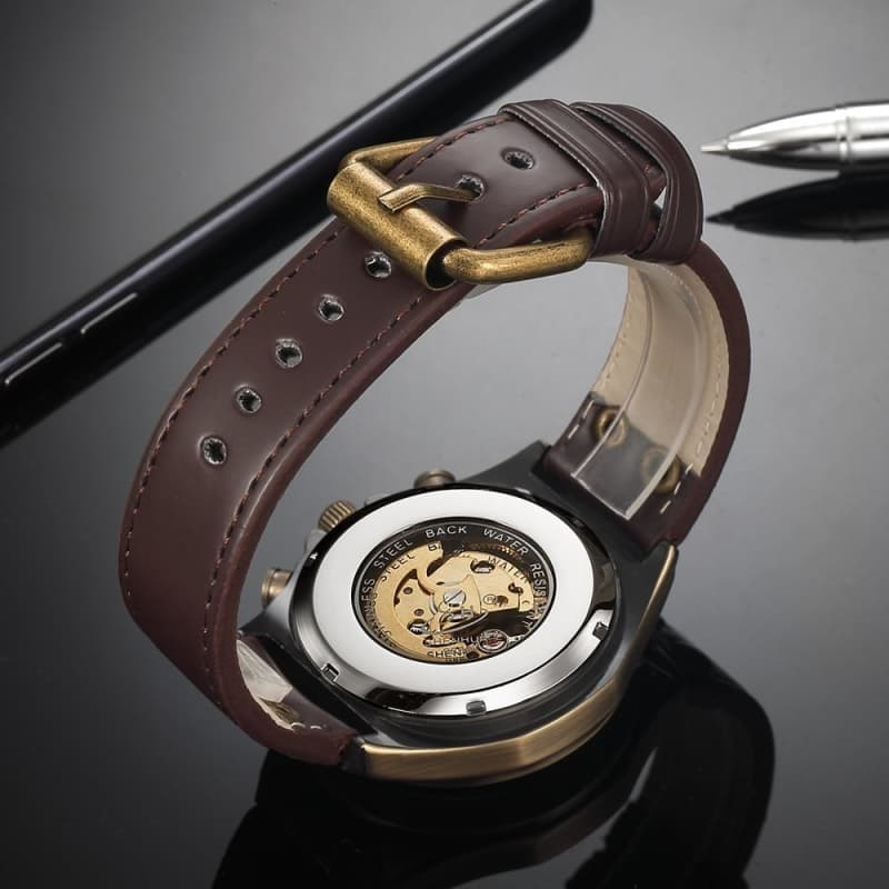 Montre Homme Squelette - Moriarty-Passion Steampunk