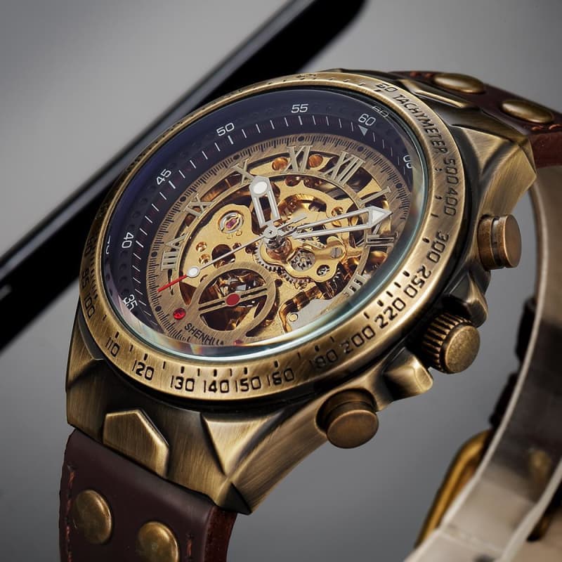 Montre Homme Squelette - Moriarty-Passion Steampunk