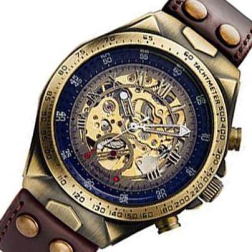 Montre Homme Squelette - Moriarty-Passion Steampunk