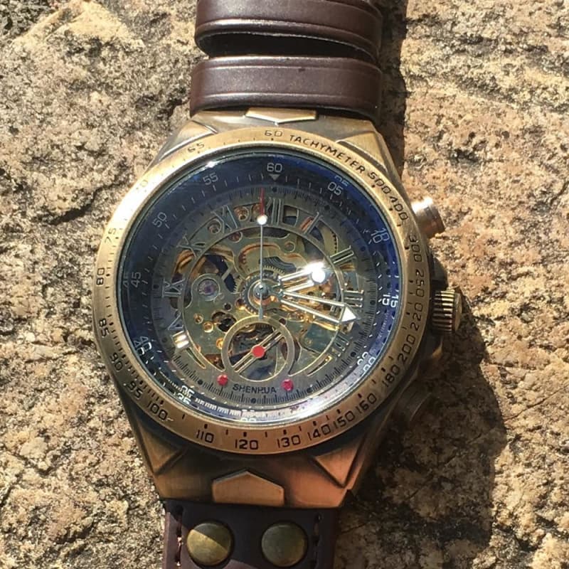 Montre Homme Squelette - Moriarty-Passion Steampunk