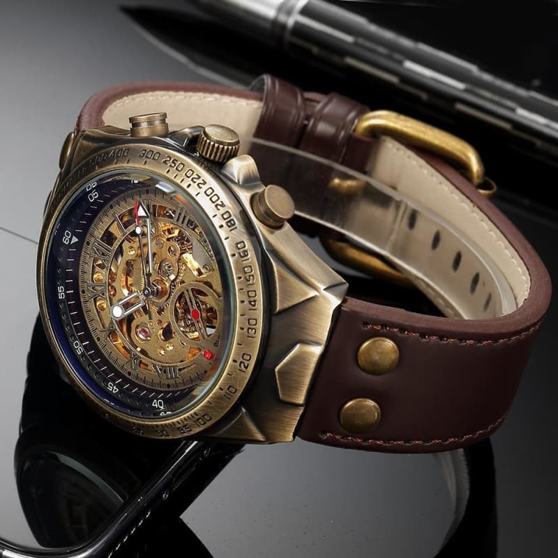 Montre Homme Squelette - Moriarty-Passion Steampunk
